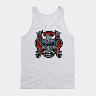 Blue Hannya Tank Top